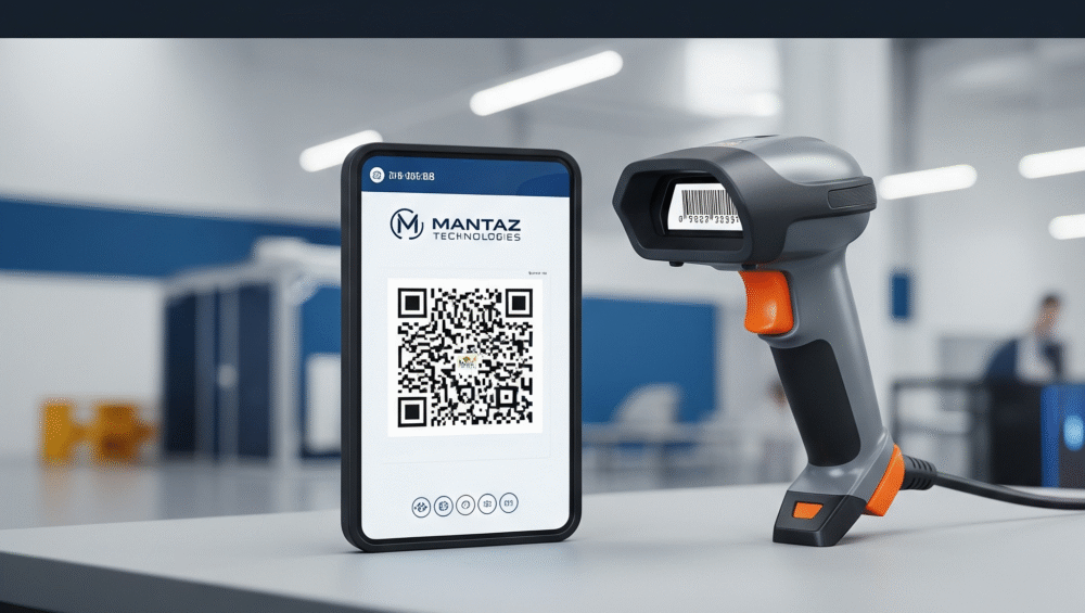 Industrial barcode scanner