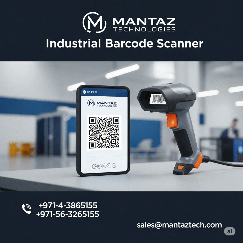 Industrial barcode scanner