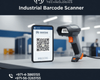 Industrial barcode scanner