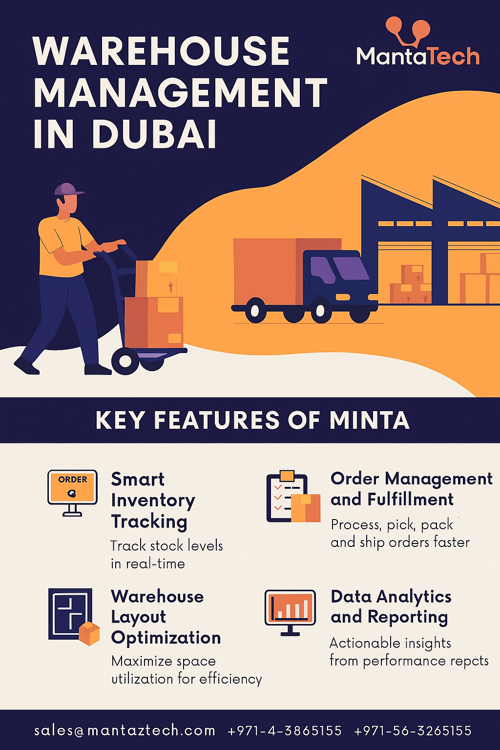 Warehouse management in Dubai