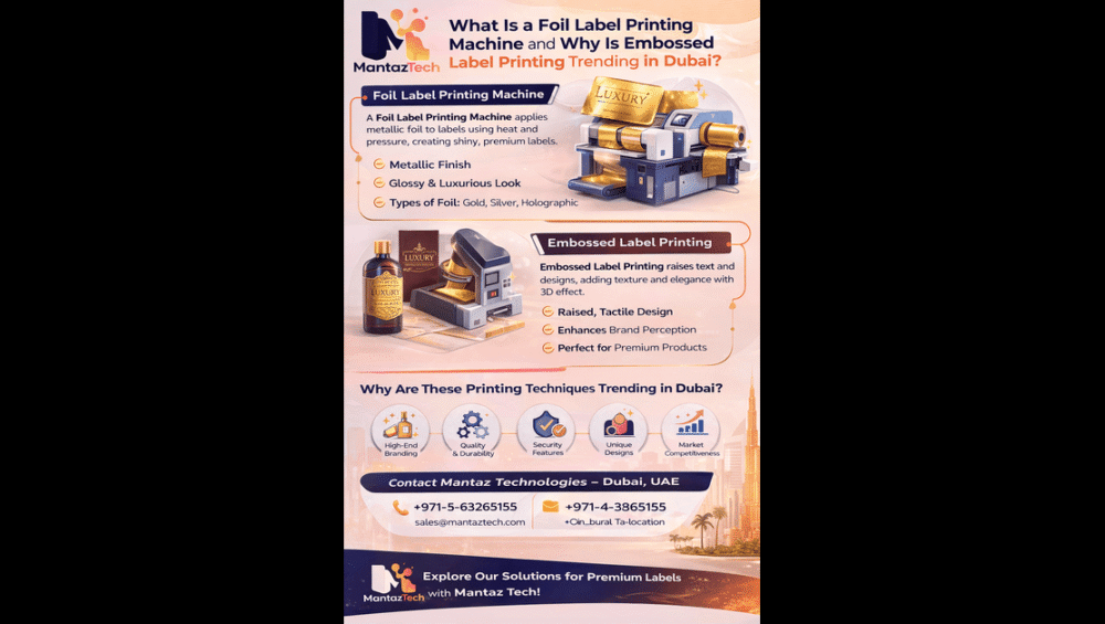 Foil Label Printing Machine