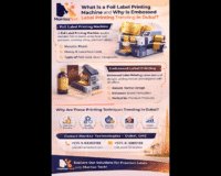 Foil Label Printing Machine