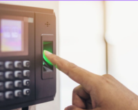 Fingerprint attendance machine