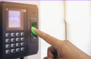 Fingerprint attendance machine